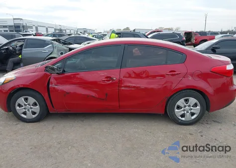 2016 Kia Forte Lx from USA, damaged, VIN KNAFK4A68G5593146